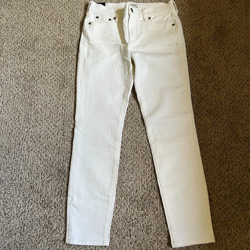 JCrew White Skinny Jeans